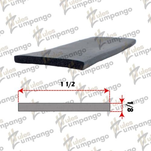 Esponja Plana 1 1/2¨ x 1/8¨