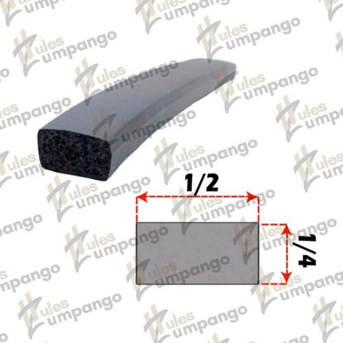 Esponja Plana 1/2¨ x 1/4¨