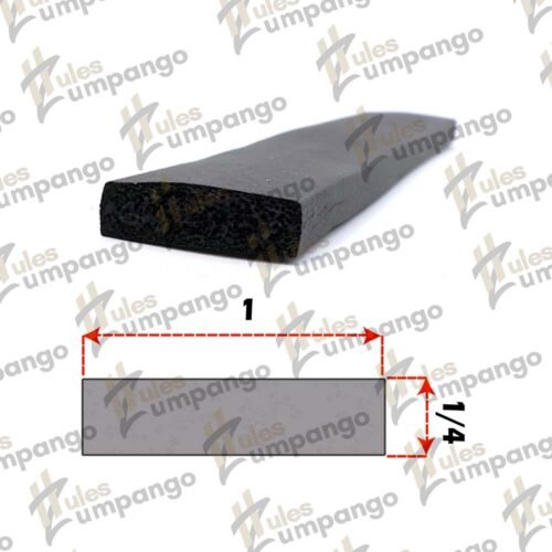 Esponja Plana 1¨ x 1/4¨