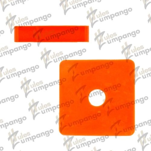 Goma Caseta Cuadrada de 3 x 5/8¨