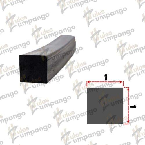 Hule Plana Chasis 1¨ x 1¨