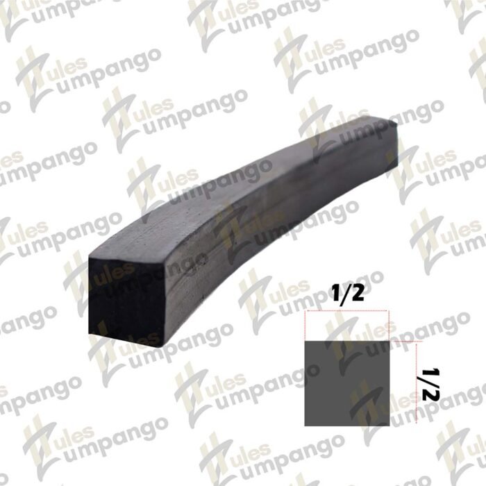 Hule Plana Chasis 1/2¨x 1/2¨