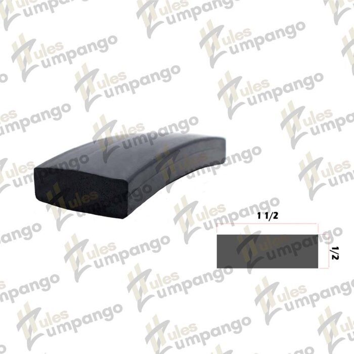 Hule Plana Chasis 1 1/2¨ x 1/2¨