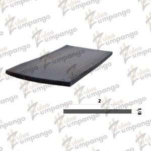 Hule Plana Chasis 2¨ x 1/8¨