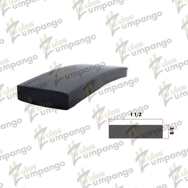 Hule Plana Chasis 1 1/2¨ x 3/8¨