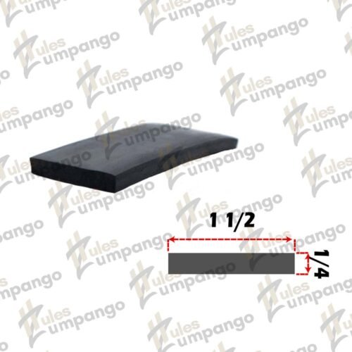 Hule Plana Chasis 1 1/2¨ x 1/4¨