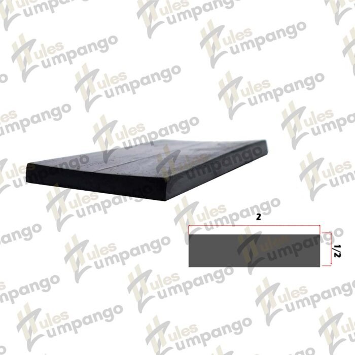 Hule Plana Chasis 2¨ x 1/2¨