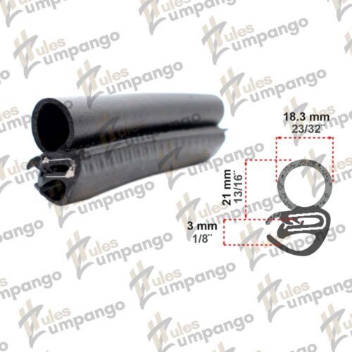 Vivo con Goma Mediano con Ceja (Stratus)