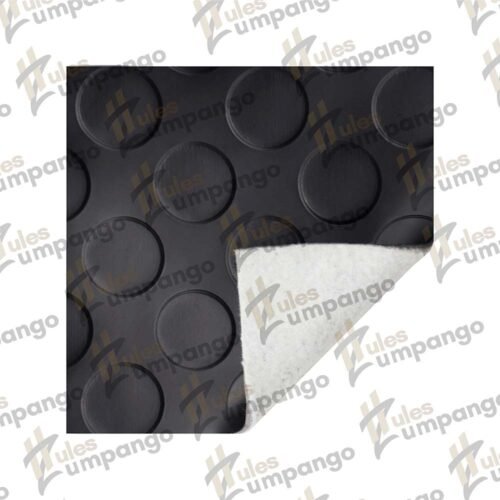 Tapete piso Tachon Negro 2.10