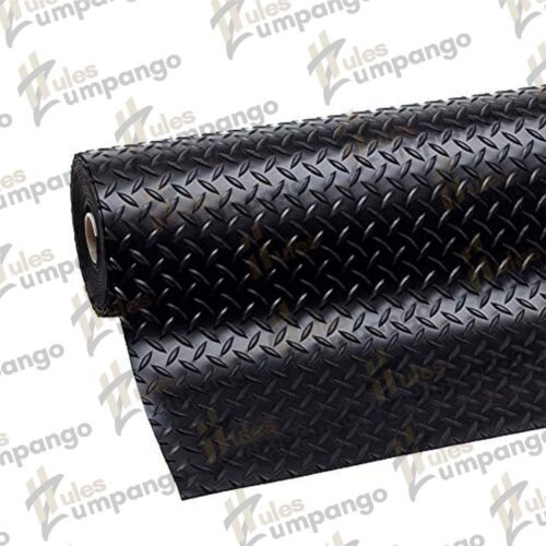 Tapete Piso Espiga Negro 1.00 Mts.